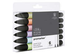 Promarker Pastel Tones Set da 6 Winsor & Newton