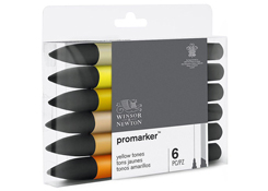 Promarker Yellow Tones Set da 6 Winsor & Newton