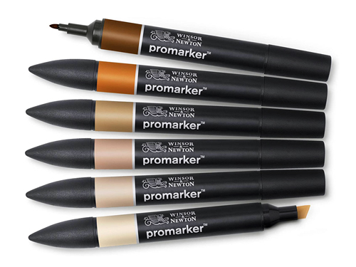 Promarker Skin Tones 2 Set da 6