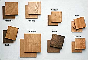 Classificazione dei legni